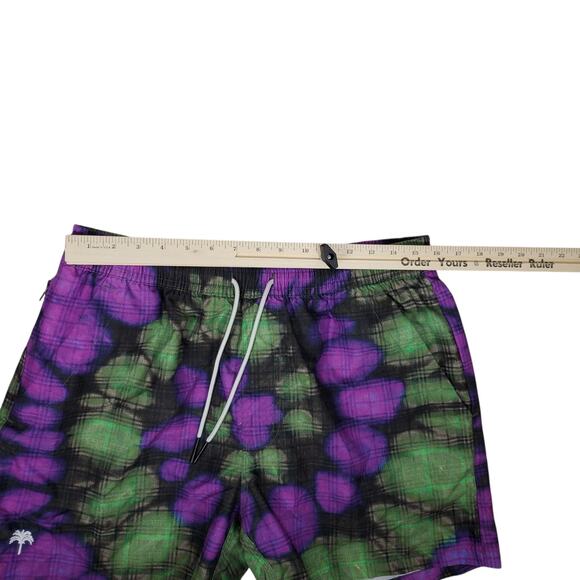 OAS Swim Trunks Mens L Toxicado Swim Shorts Beach Travel Vacation Fast Dry - Picture 11 of 12